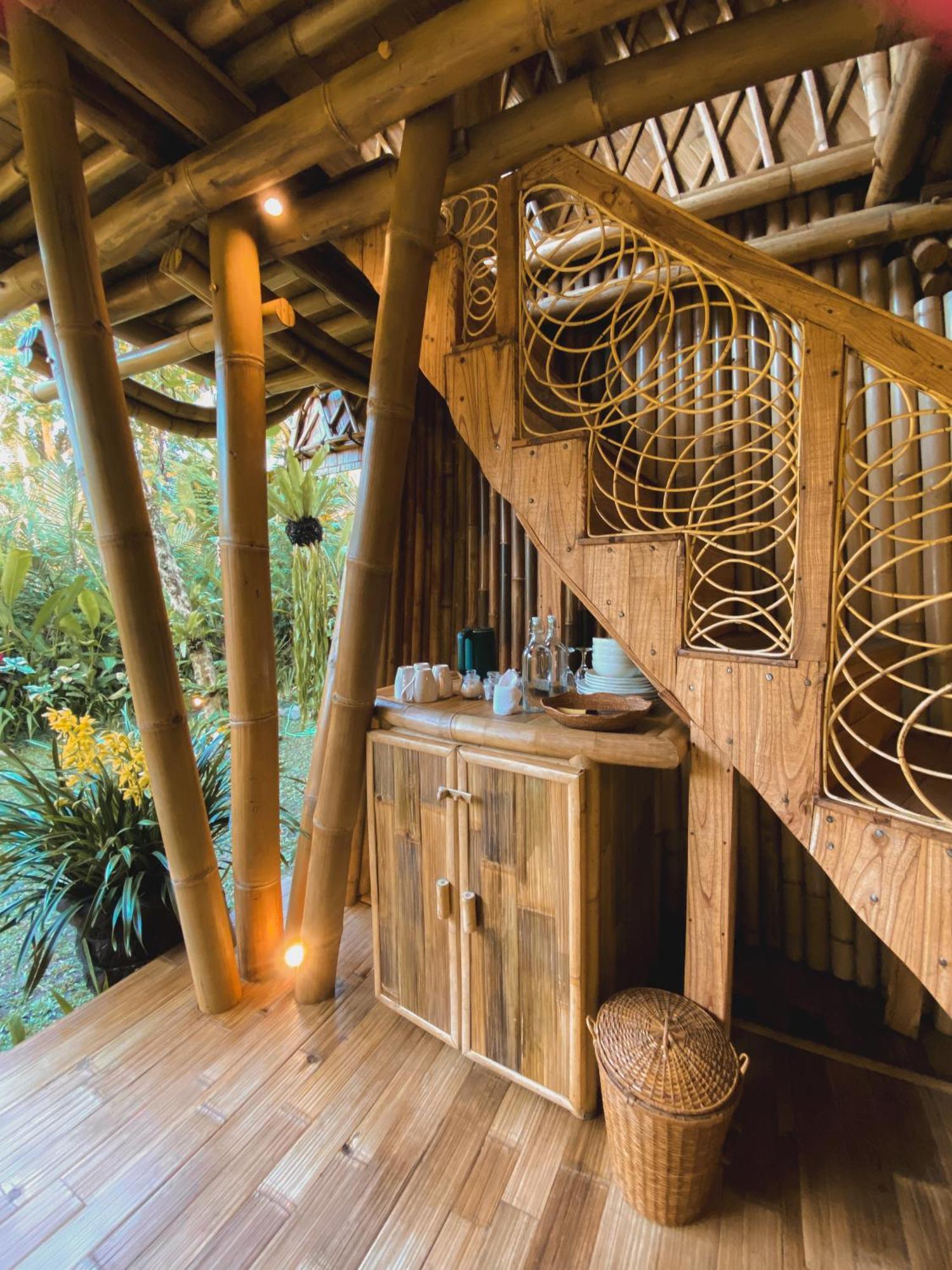 Villa Alamvaya Bali Bamboo House Sidemen  Exterior foto