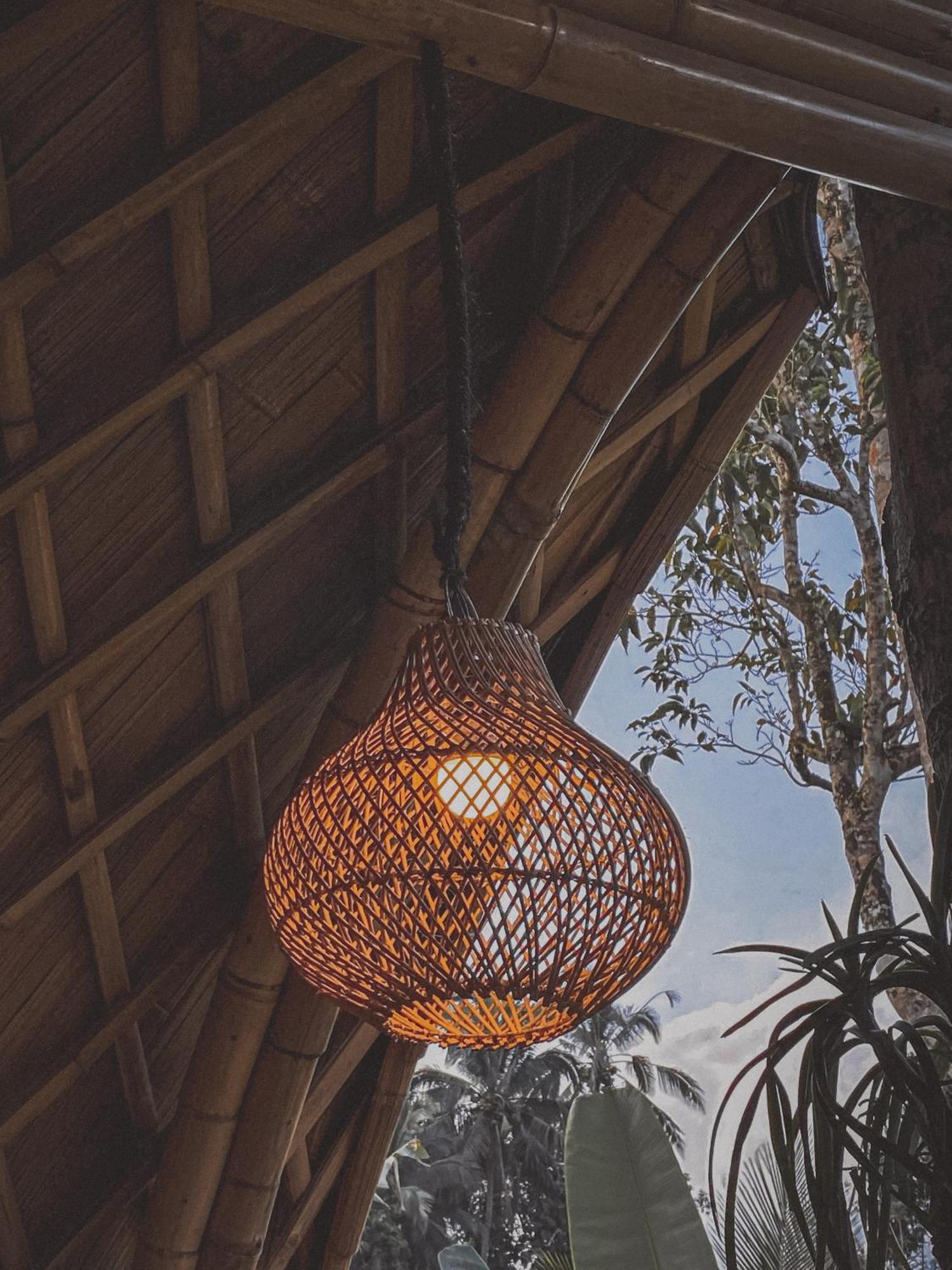 Villa Alamvaya Bali Bamboo House Sidemen  Exterior foto