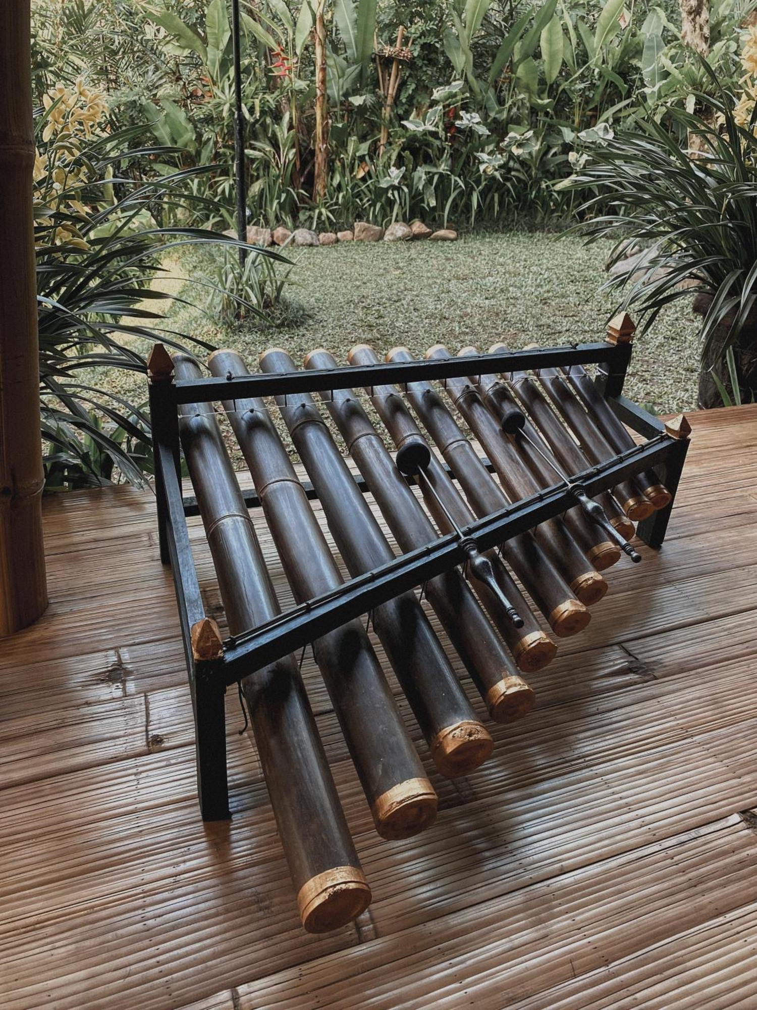Villa Alamvaya Bali Bamboo House Sidemen  Exterior foto