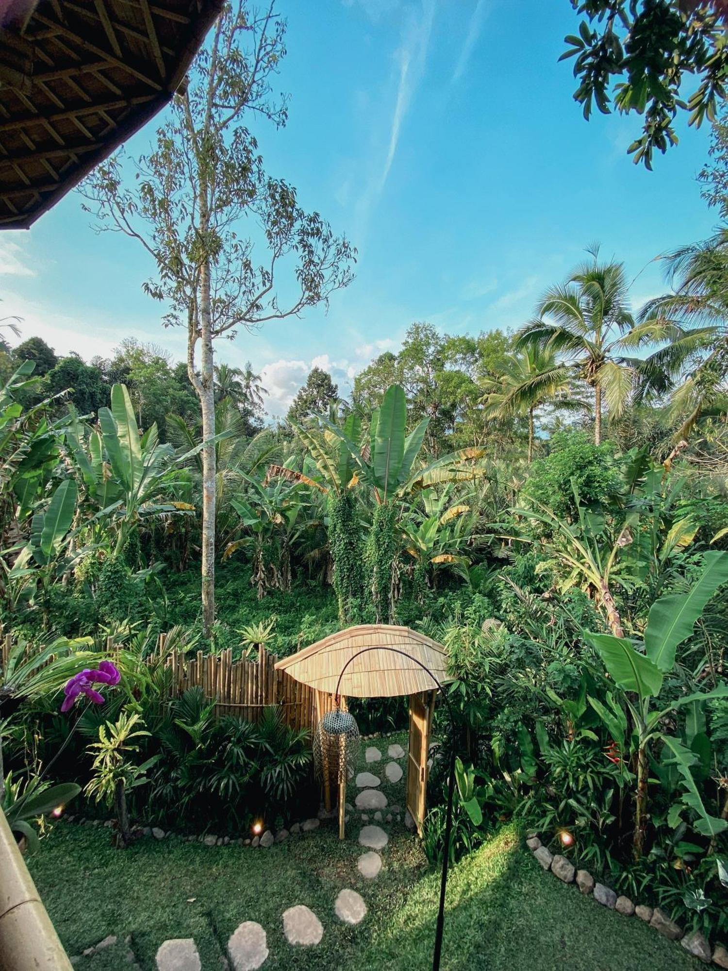 Villa Alamvaya Bali Bamboo House Sidemen  Exterior foto