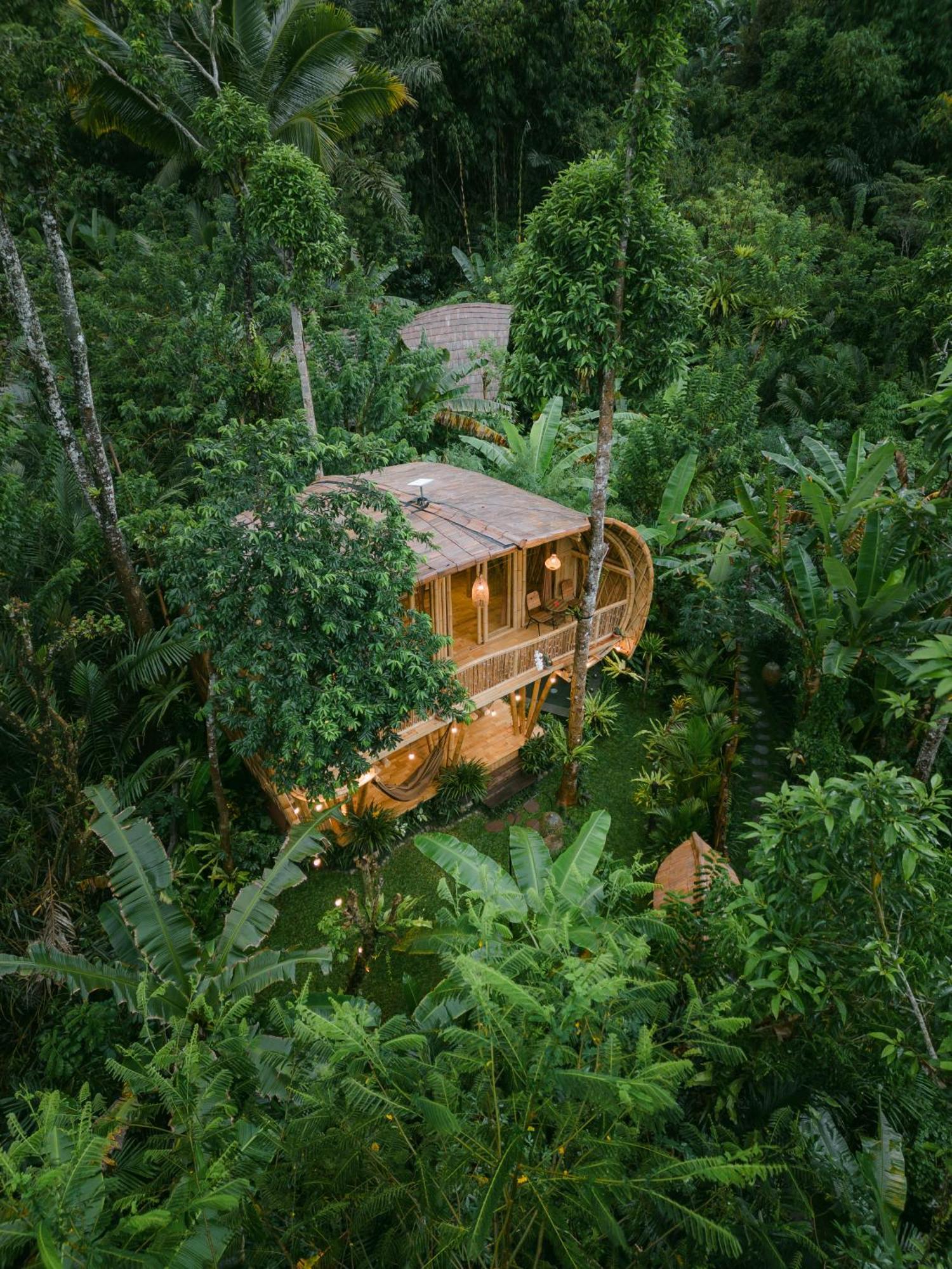 Villa Alamvaya Bali Bamboo House Sidemen  Exterior foto