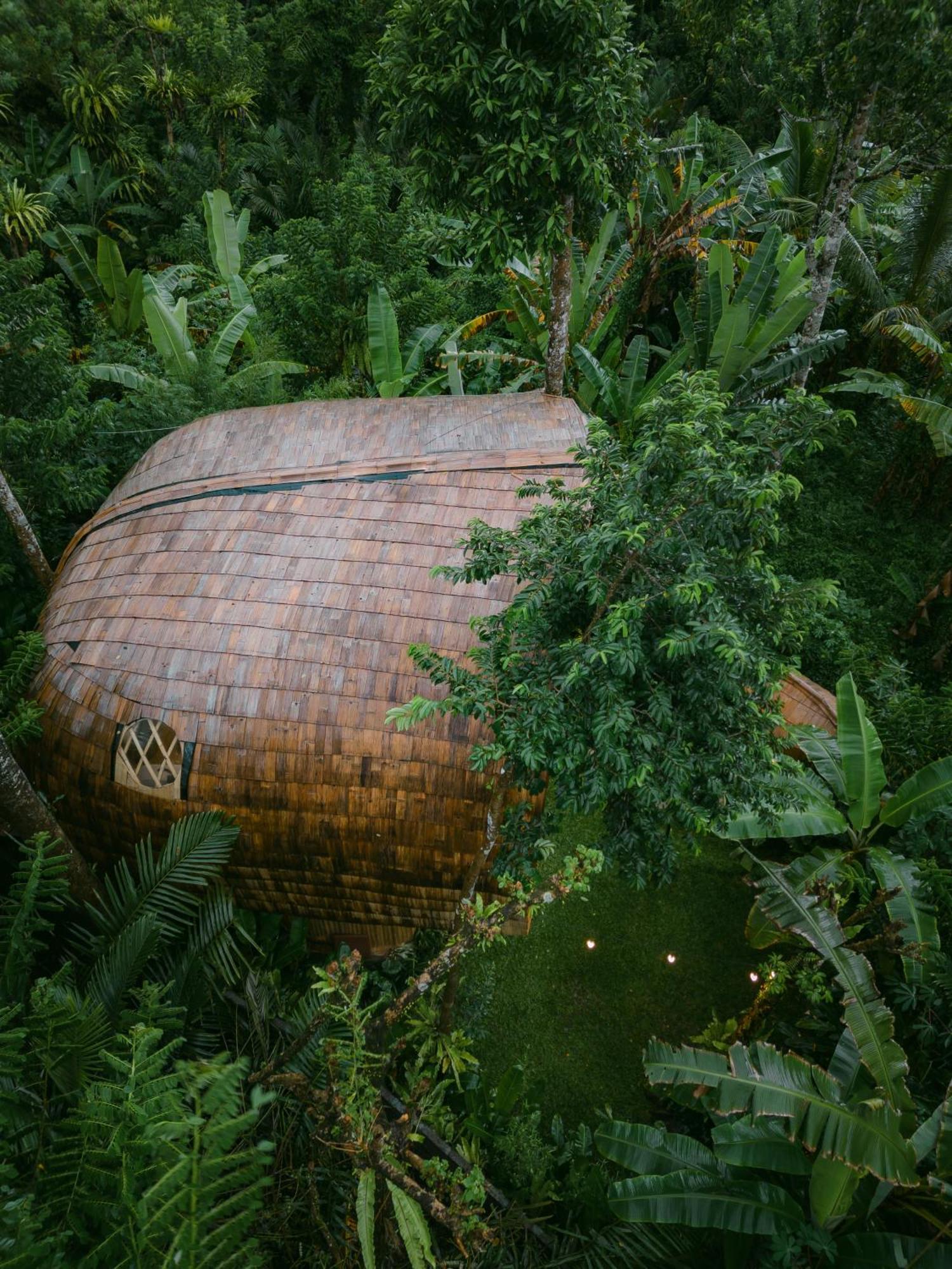 Villa Alamvaya Bali Bamboo House Sidemen  Exterior foto