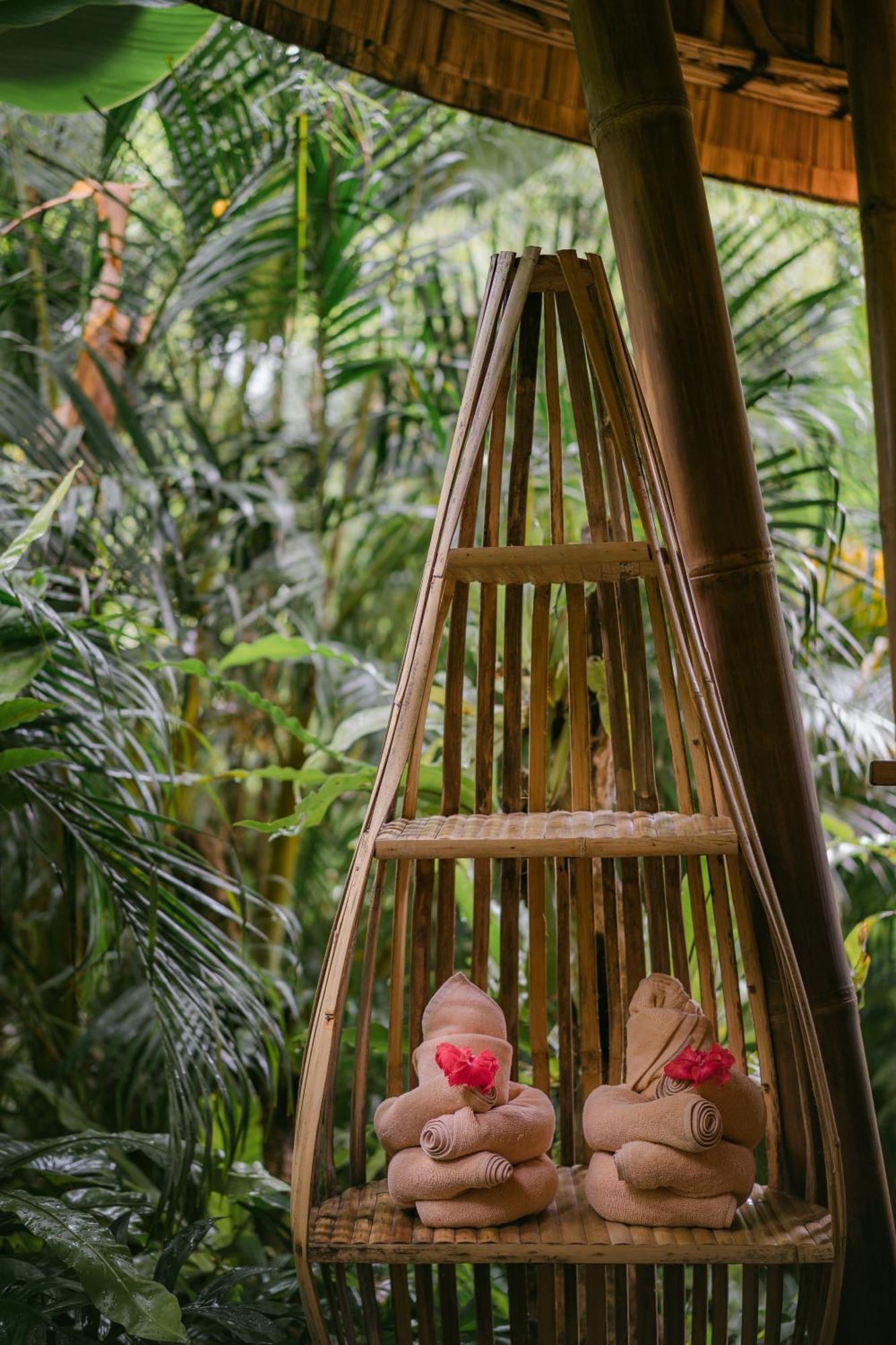 Villa Alamvaya Bali Bamboo House Sidemen  Exterior foto
