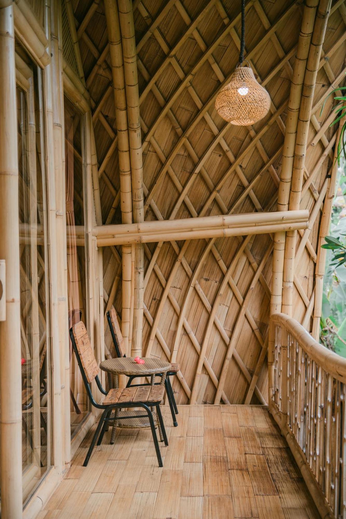 Villa Alamvaya Bali Bamboo House Sidemen  Exterior foto