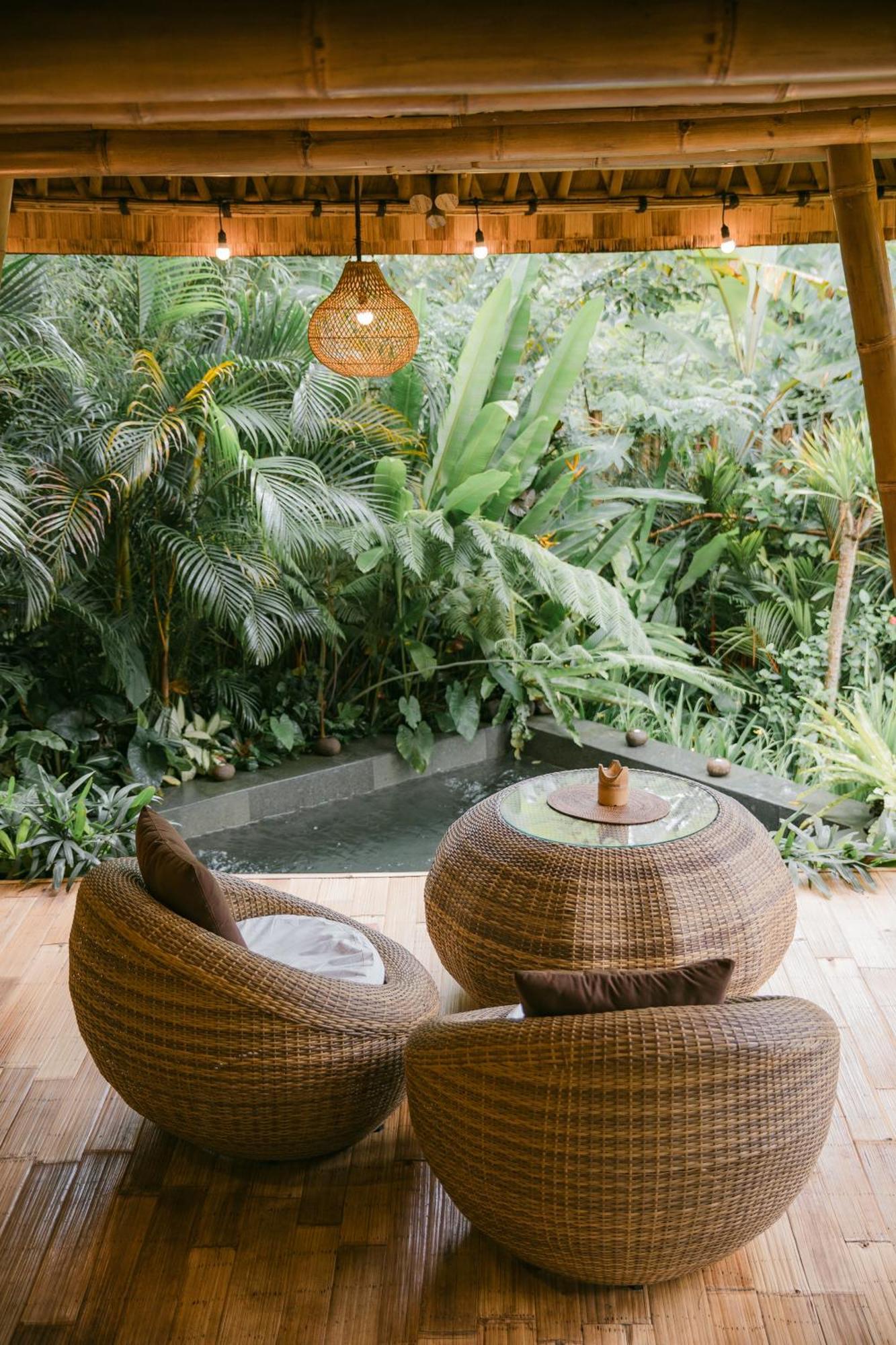 Villa Alamvaya Bali Bamboo House Sidemen  Exterior foto