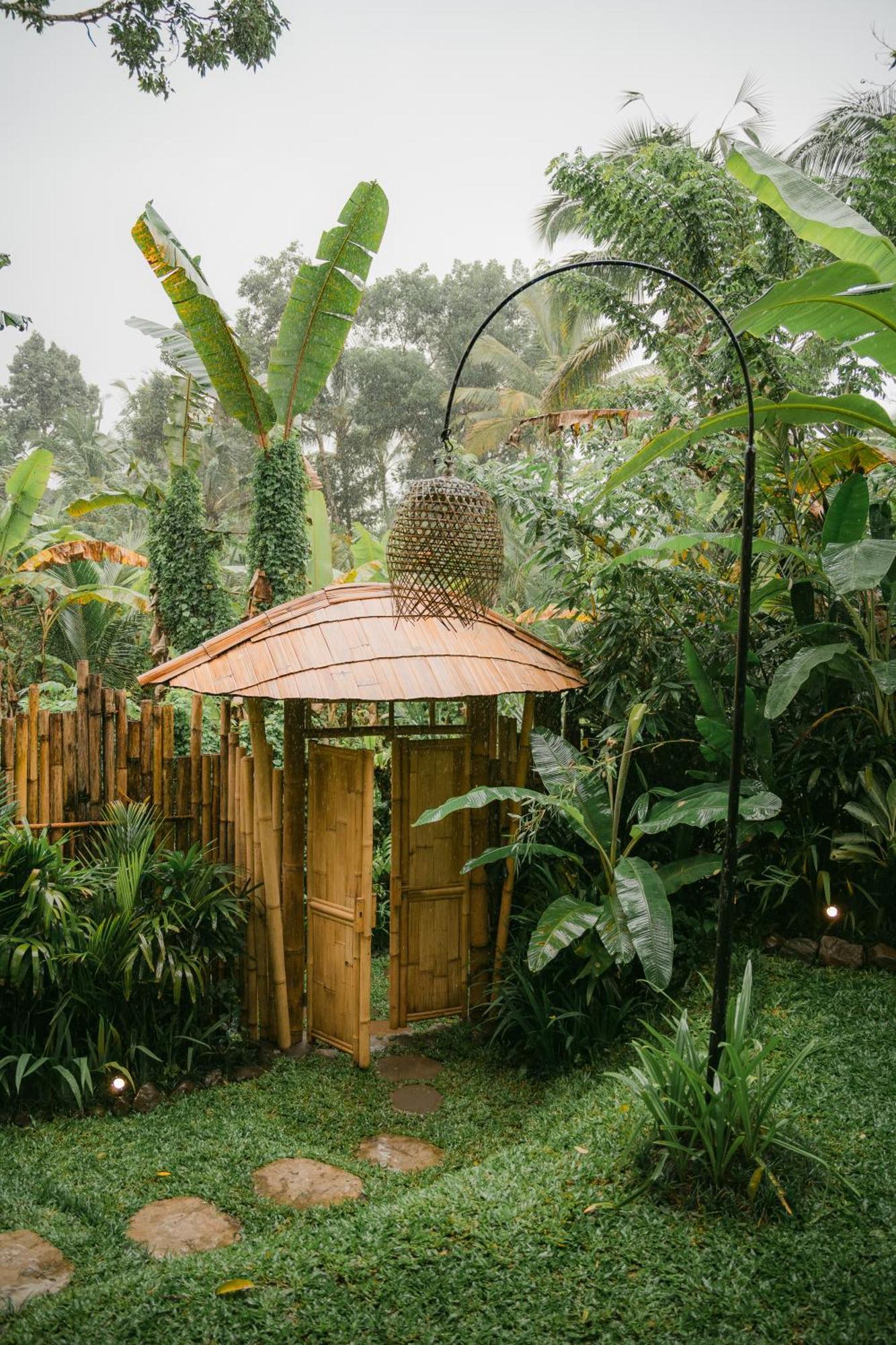 Villa Alamvaya Bali Bamboo House Sidemen  Exterior foto