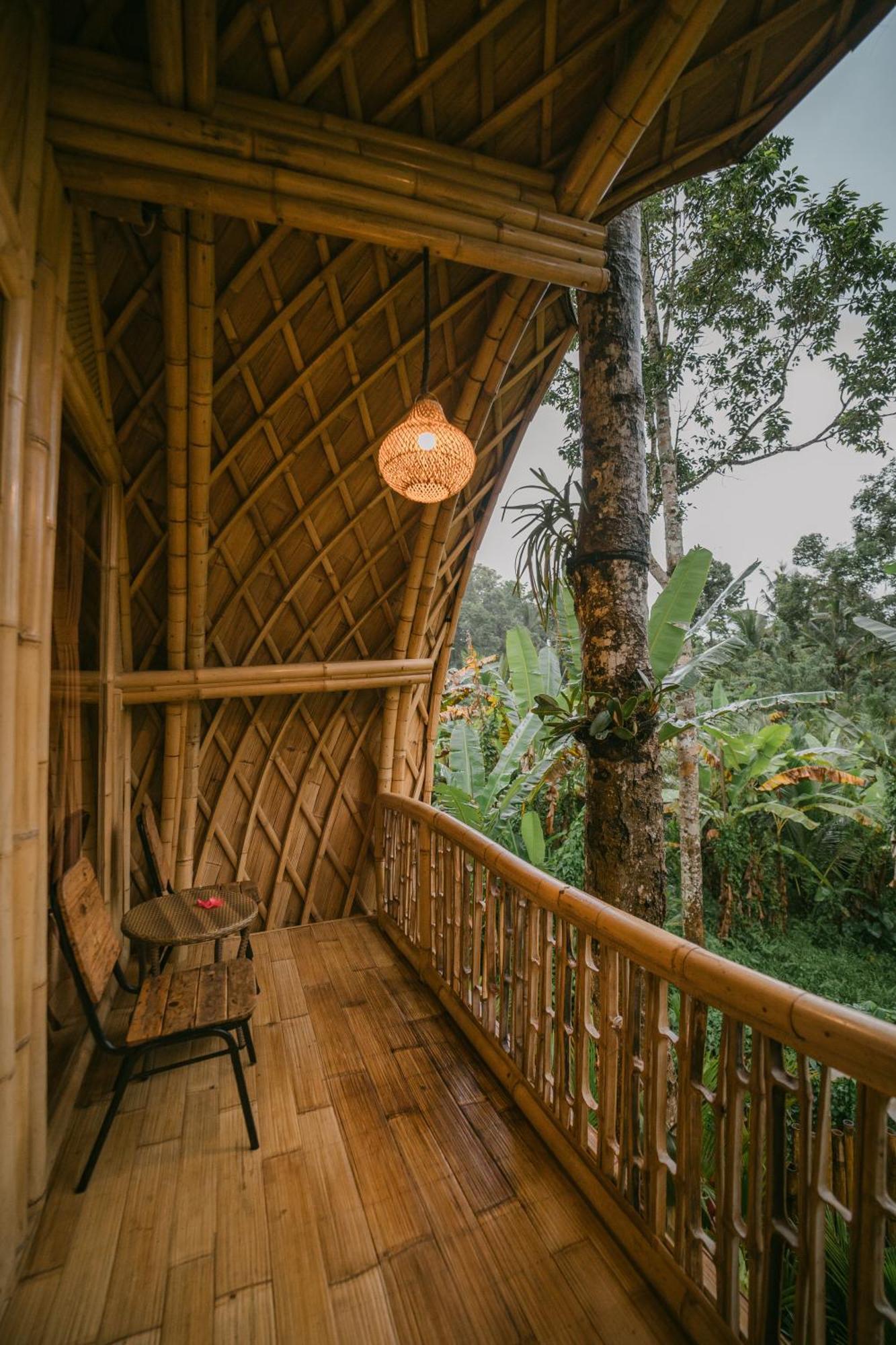 Villa Alamvaya Bali Bamboo House Sidemen  Exterior foto