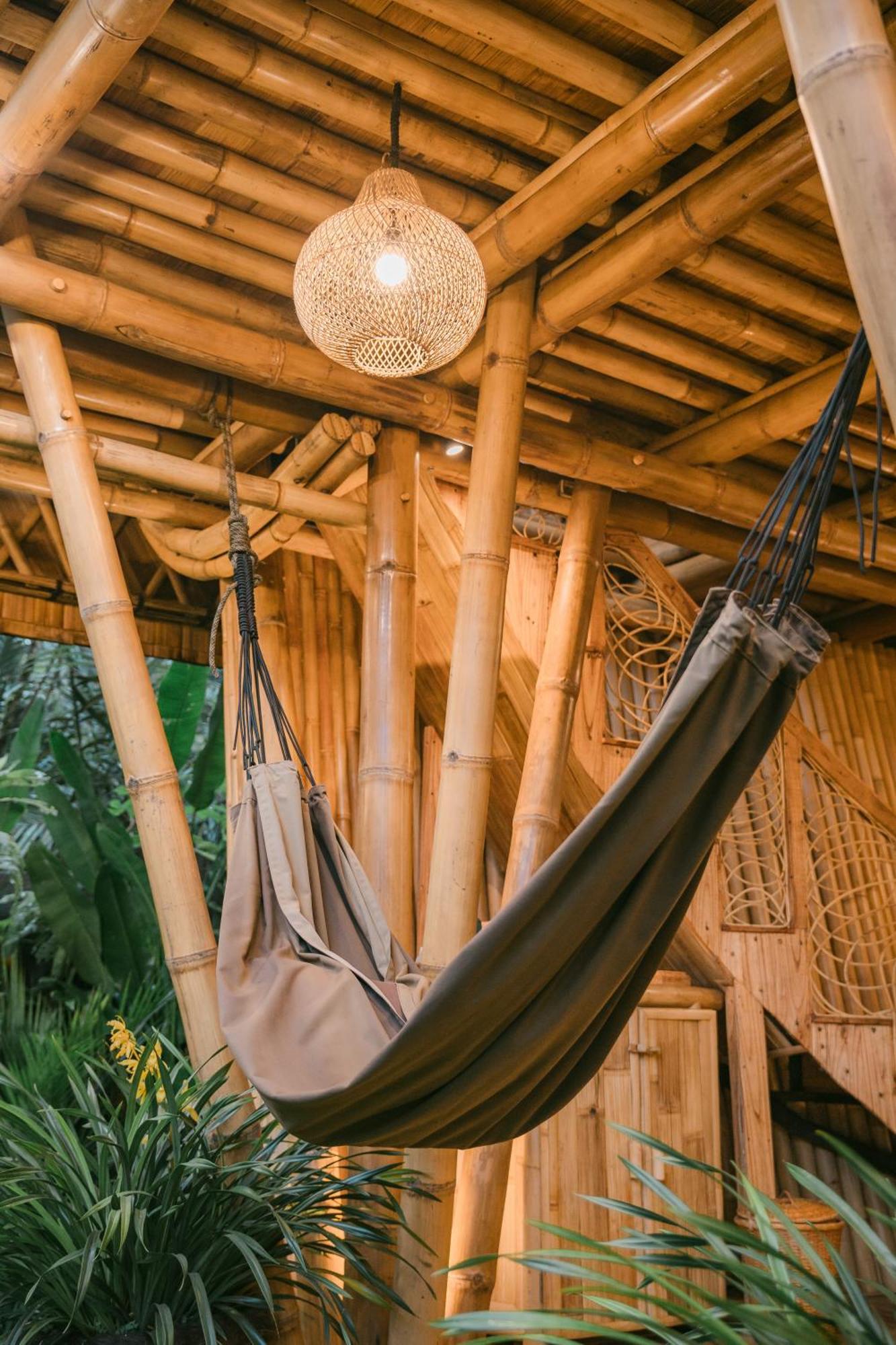 Villa Alamvaya Bali Bamboo House Sidemen  Exterior foto
