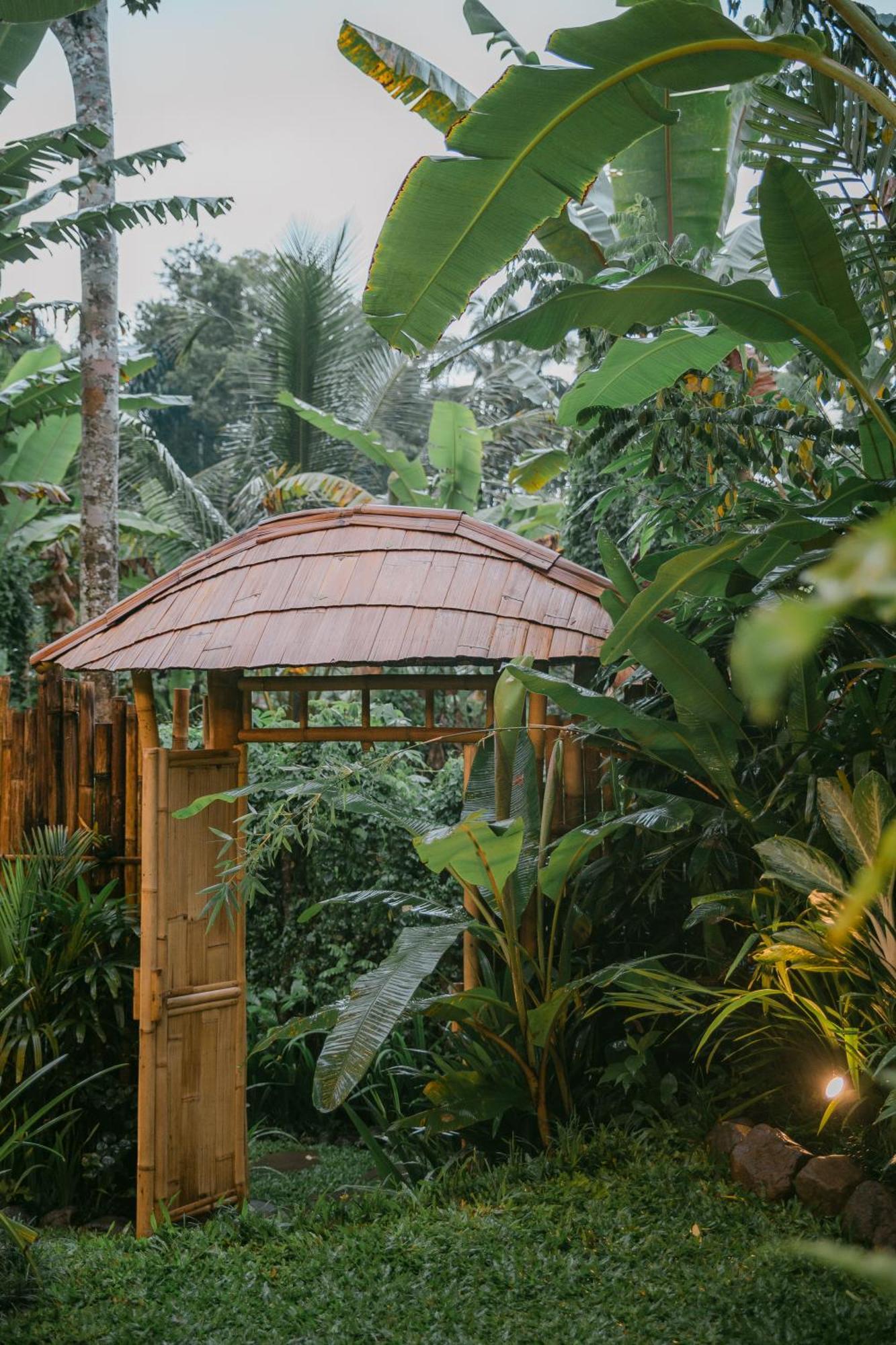 Villa Alamvaya Bali Bamboo House Sidemen  Exterior foto