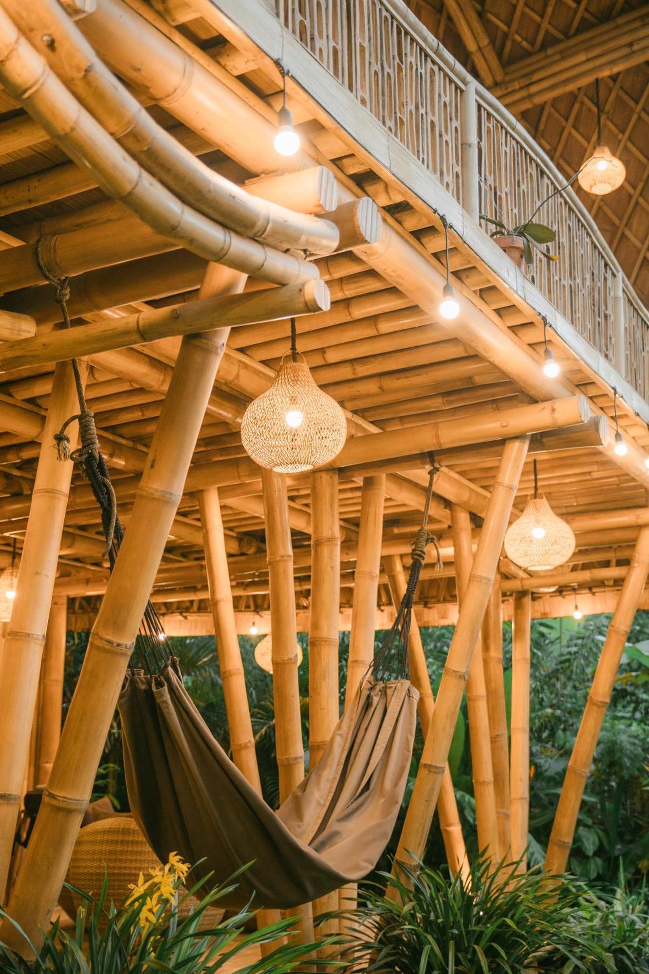 Villa Alamvaya Bali Bamboo House Sidemen  Exterior foto